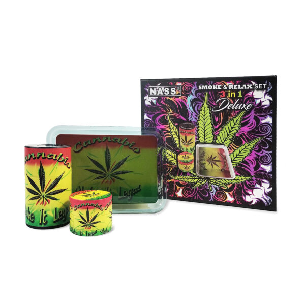Smoke & Relax Geschenket Deluxe 3-in-1