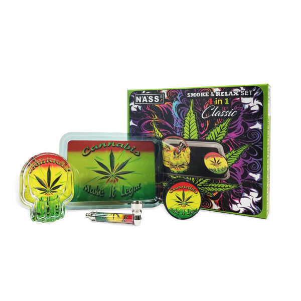 Smoke & Relax Set Classic 4-in-1