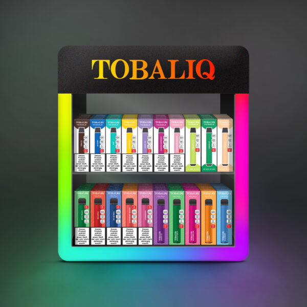TOBALIQ Cube Verkaufsdisplay