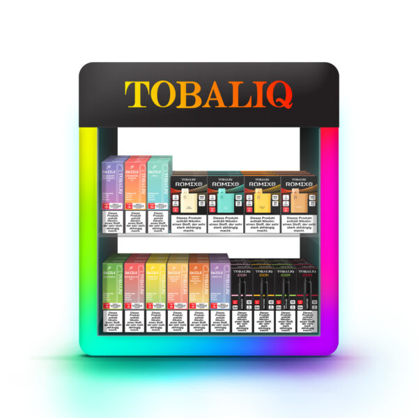 TOBALIQ Cube Verkaufsdisplay