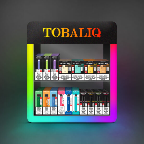 TOBALIQ Cube Verkaufsdisplay