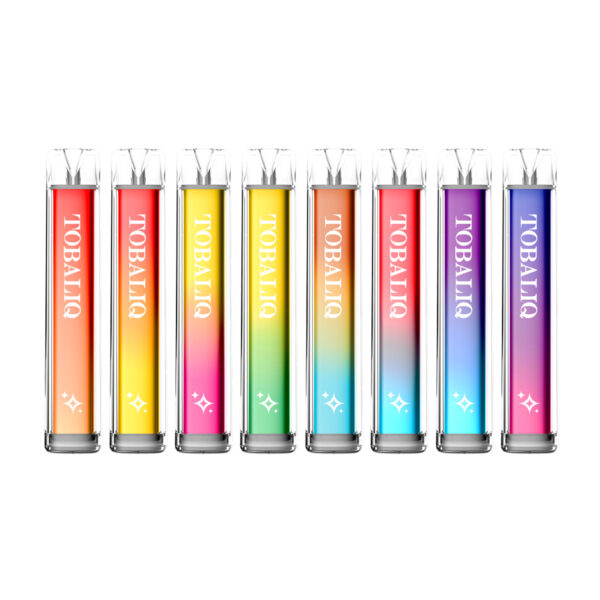 DAZZLING Rainbow-Deal: 8 Vapes 20 mg