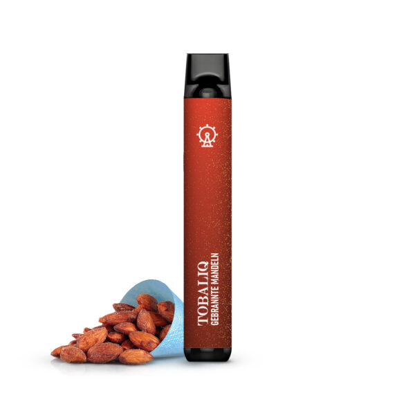 TOBALIQ Vape Limited Edition – 600 Züge – 20mg Nikotin – Gebrannte Mandeln