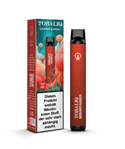 TOBALIQ Vape Limited Edition – 600 Züge – 20mg Nikotin – Gebrannte Mandeln