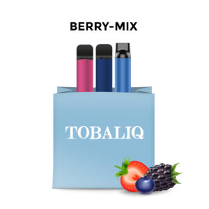 TOBALIQ Mixers – Berry-Mix – 3er Vape-Set – ohne Nikotin