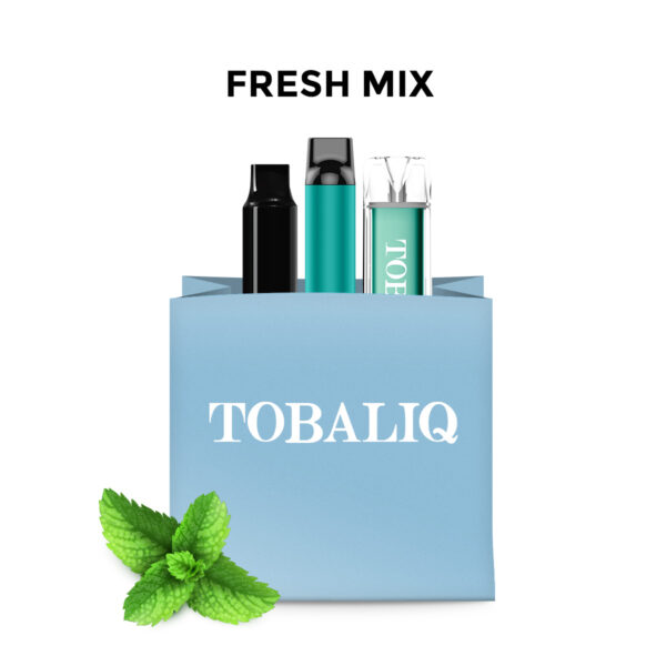 TOBALIQ Mixers - Fresh Mix - 3er Set– 20mg Nikotin