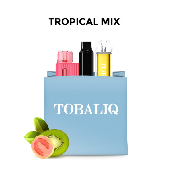 TOBALIQ Mixers – Tropical Mix – 3er Vape-Set – 20mg Nikotin