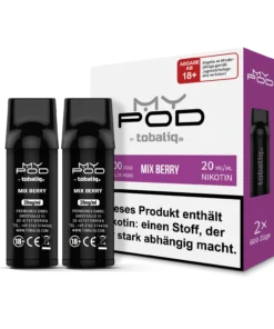 MyPod Pods 2x600 Züge - 20mg Nikotin - Mix Berry