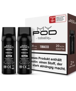 MyPod Pods 2x600 Züge - 20mg Nikotin - Tobacco