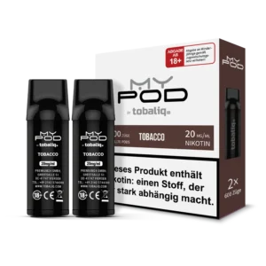 MyPod Pods 2x600 Züge - 20mg Nikotin - Tobacco