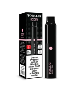 ICON 700 Züge – 20mg Nikotin – Kaugummi / Bubble Gum