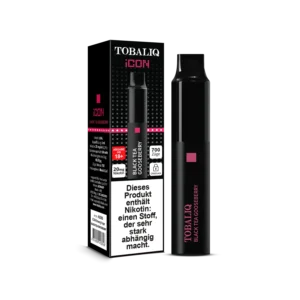 ICON 700 Züge – 20mg Nikotin – Schwarztee-Stachelbeeren / Black Tea Gooseberry
