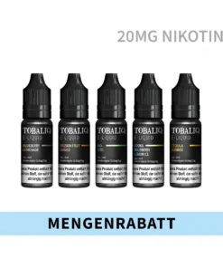 E-Liquid Mengenrabatt - 20mg Nikotinsalz - ab 5 St