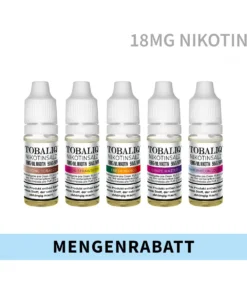 E-Liquid Mengenrabatt - 18mg Nikotinsalz - ab 5 St