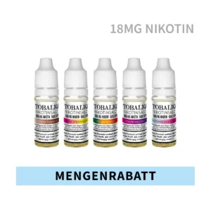 E-Liquid Mengenrabatt - 18mg Nikotinsalz - ab 5 St