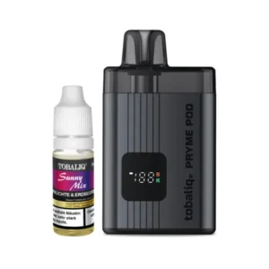 Pryme Pod-Starterset: Vape + 6mg Liquid - 9000 Züge