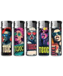 TOBALIQ Motivfeuerzeug TOXIC - 50 St