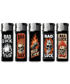TOBALIQ Motivfeuerzeug BAD LUCK - 50 St