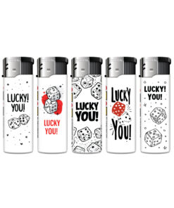 TOBALIQ Motivfeuerzeug LUCKY DEAL - 50 St