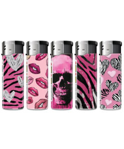 TOBALIQ Motivfeuerzeug ZEBRA LOVE - 50 St