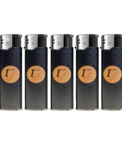 TOBALIQ 3D Metallic Motivfeuerzeug GLÜCKSCENT - 50 St