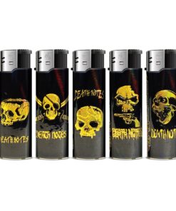 TOBALIQ 3D Metallic Motivfeuerzeug DEADLY GOLD - 50 St